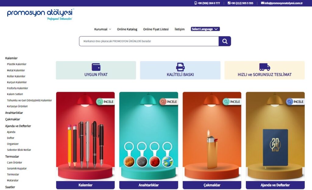 Baskılı Promosyon Ürünleri ile Marka Tanıtımı